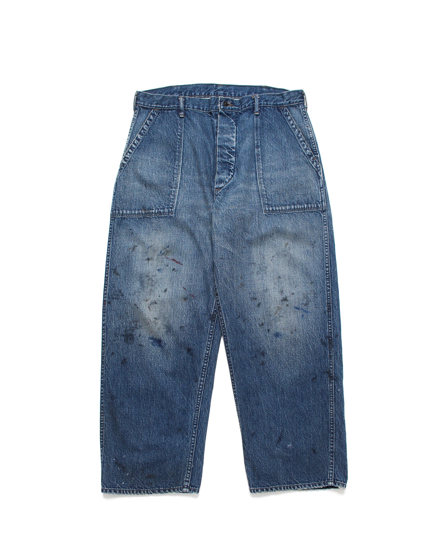 M-44 DENIM TROUSERS(BW252-M4DT)AGED INDIGO