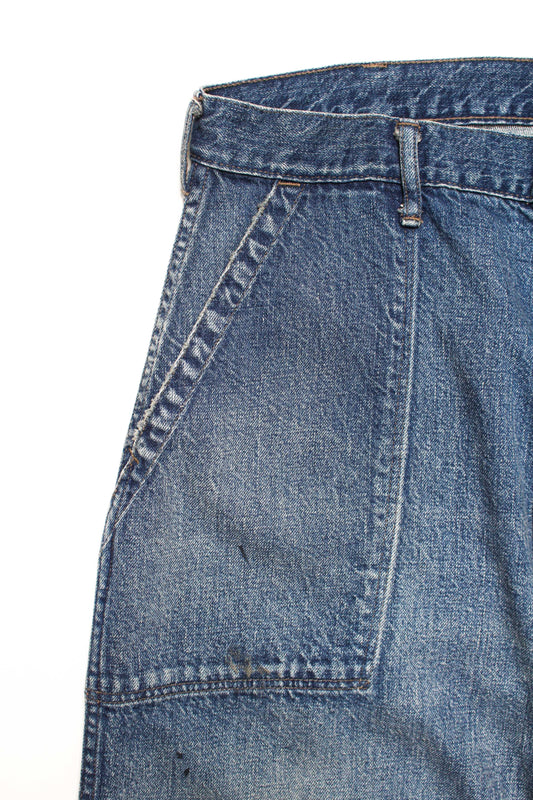 M-44 DENIM TROUSERS(BW252-M4DT)AGED INDIGO