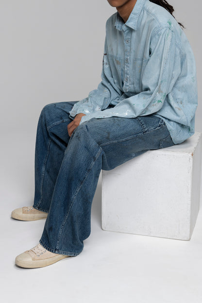 M-44 DENIM TROUSERS(BW252-M4DT)AGED INDIGO