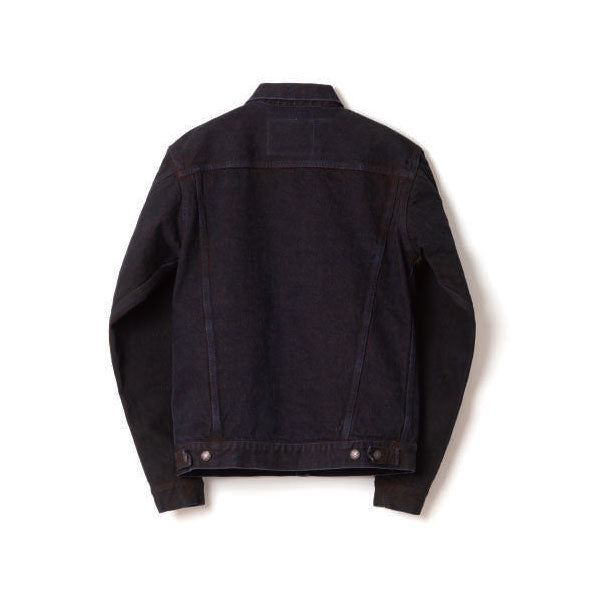 ベンガラ染めデニムジャケット