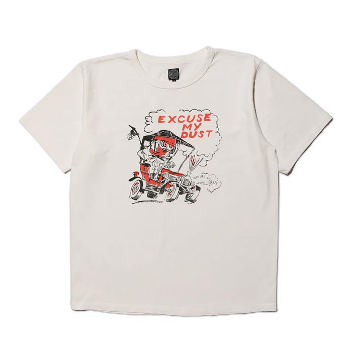 ジェラード AB02213 BASICCOLLECTION Hot Rod Tee ホットロード Tシャツ オフホワイト