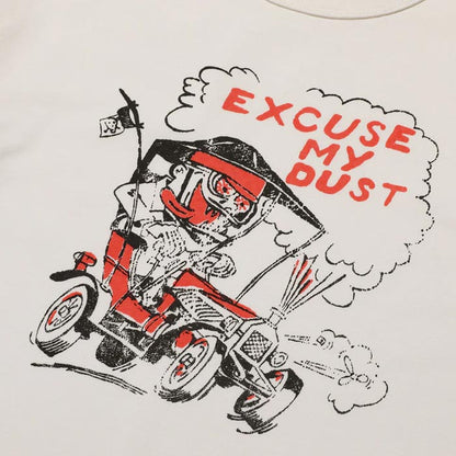 ジェラード AB02213 BASICCOLLECTION Hot Rod Tee ホットロード Tシャツ オフホワイト