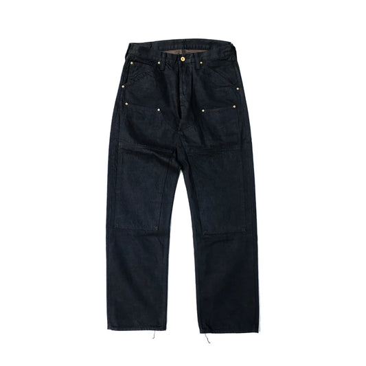 TROPHY CLOTHING(トロフィークロージング) Lot.1906 Blackie Denim W Knee Standard Pants ワンウォッシュ