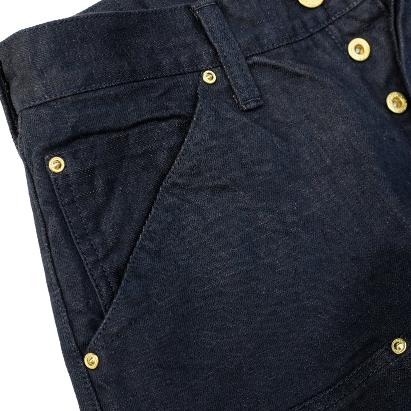 トロフィークロージング Lot.1906 Blackie Denim W Knee Standard Pants ワンウォッシュ