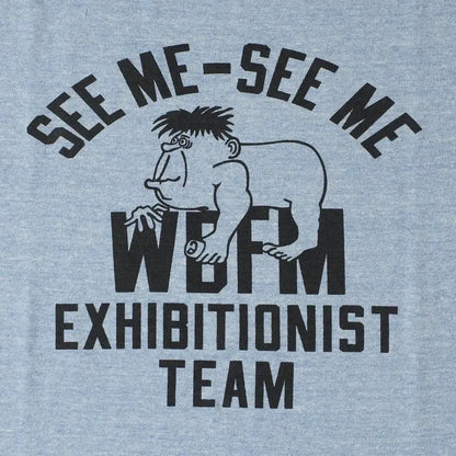 ウエアハウス WHTS-24SU028 Lot 4096 88/12杢クルーネックT SEE ME ネイビー メンズ 半袖 プリント Tシャツ