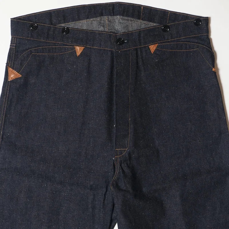 ウエアハウス GBPA-24SS002 Lot 1229 1900 4POCKET HEAVY LEATHER BOUND OVERALL ノンウォッシュ メンズ グリーンバウムブラザーズ レザーバウンド オーバーオール