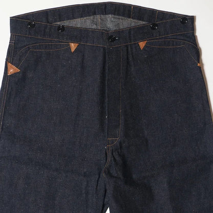 ウエアハウス GBPA-24SS002 Lot 1229 1900 4POCKET HEAVY LEATHER BOUND OVERALL ノンウォッシュ メンズ グリーンバウムブラザーズ レザーバウンド オーバーオール