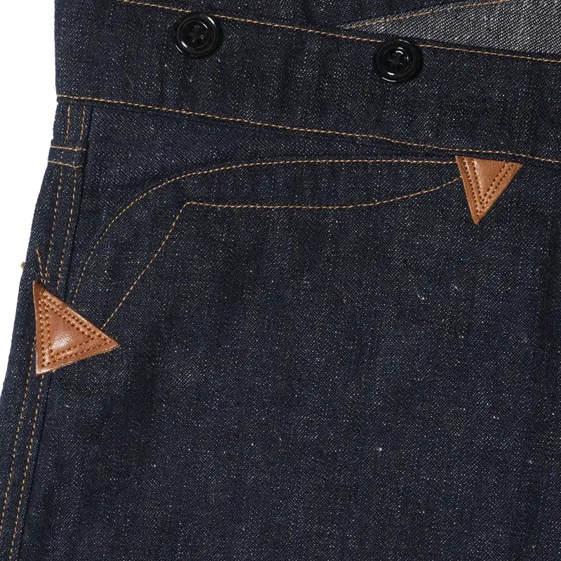 ウエアハウス GBPA-24SS002 Lot 1229 1900 4POCKET HEAVY LEATHER BOUND OVERALL ノンウォッシュ メンズ グリーンバウムブラザーズ レザーバウンド オーバーオール