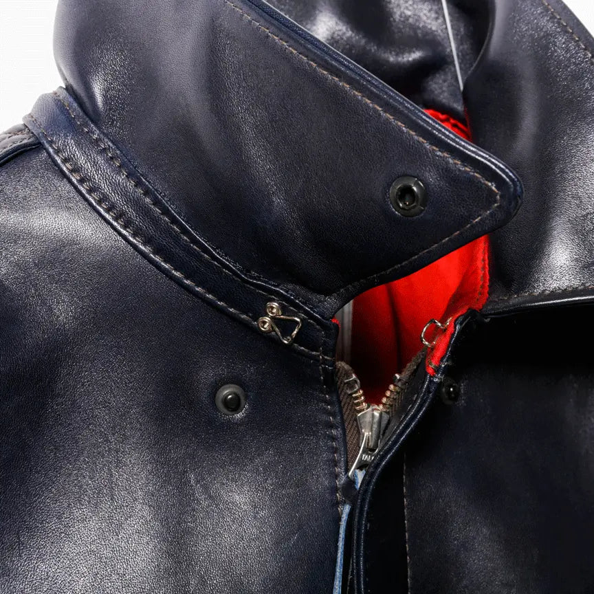 ワイツーレザー INDIGO HORSE Type A-2 メンズ レザー ジャケット