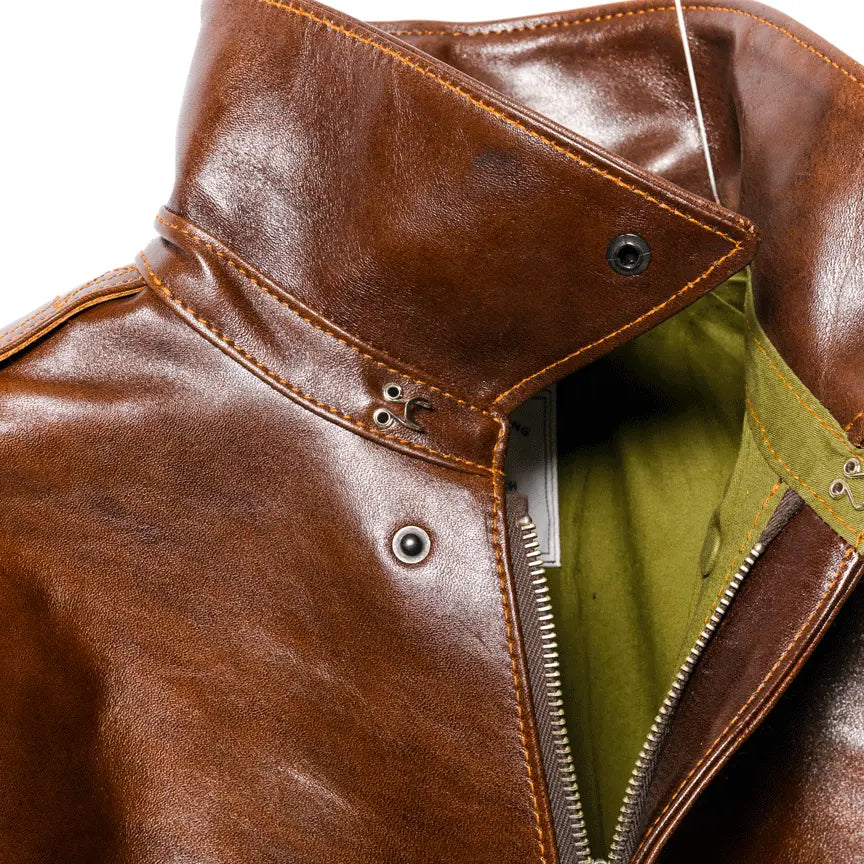 ワイツーレザー PULL UP HORSE Type A-2 メンズ レザー ジャケット