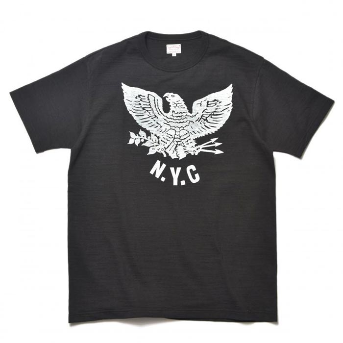 ジョーマッコイ MC22021 AMERICAN ATHLETIC TEE / N.Y.C. ブラック
