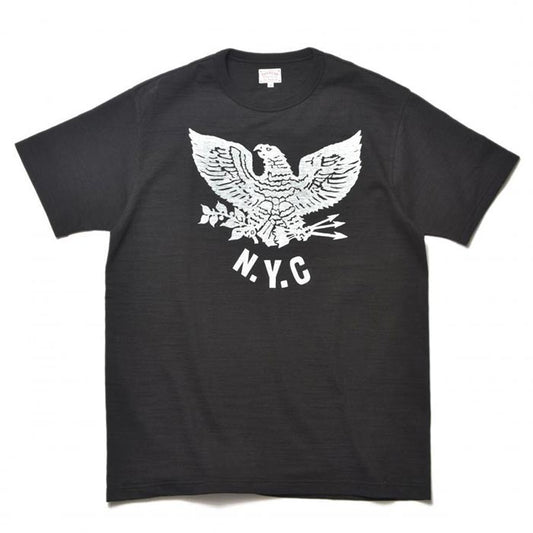 ジョーマッコイ MC22021 AMERICAN ATHLETIC TEE / N.Y.C. ブラック