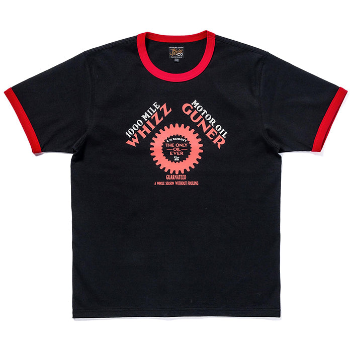JOE MCCOY TEE / WHIZZ GUNNER:BLK/RED[MC25016]