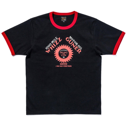 JOE MCCOY TEE / WHIZZ GUNNER:BLK/RED[MC25016]