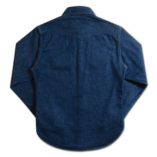 24FW デラックスウエア 7600 WILDMAN ワイルドマン メンズ 長袖 デニム ウエスタンシャツ