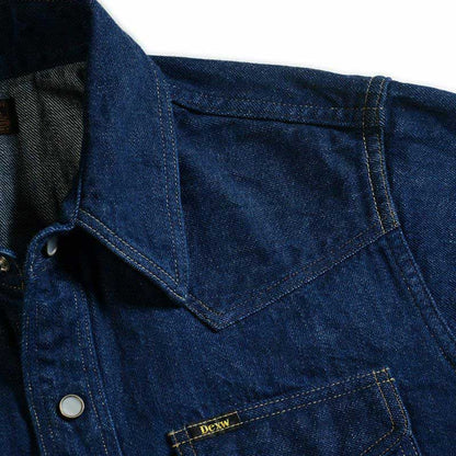 24FW デラックスウエア 7600 WILDMAN ワイルドマン メンズ 長袖 デニム ウエスタンシャツ