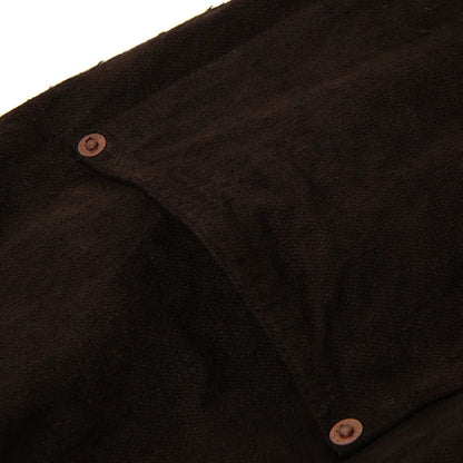 STUDIO_D'ARTISAN 奄美大島泥染GL3デニムジャケット【D4631】:ブラウン ダークブラウン