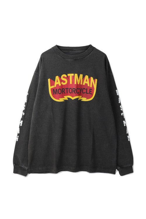 LASTMAN(ラストマン) 252LM-CT10 LS PRINT TEE MOTORCYCLE