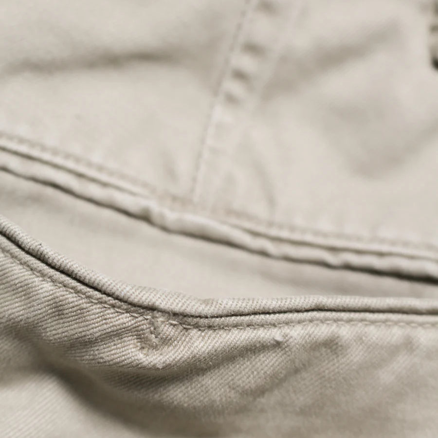 バウワウ BW241-M4CTM M41 CHINO TROUSERS (Metal button) KHAKI AGEING メンズ チノパン メタルボタン