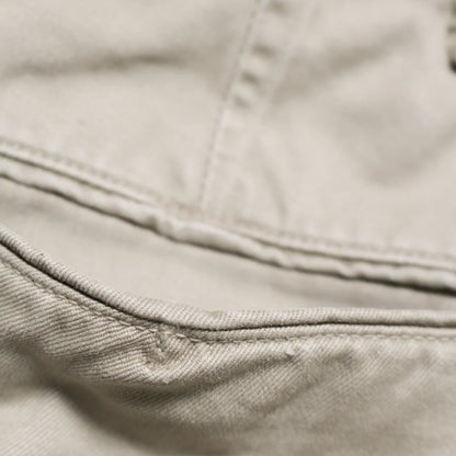 バウワウ BW241-M4CTM M41 CHINO TROUSERS (Metal button) KHAKI AGEING メンズ チノパン メタルボタン