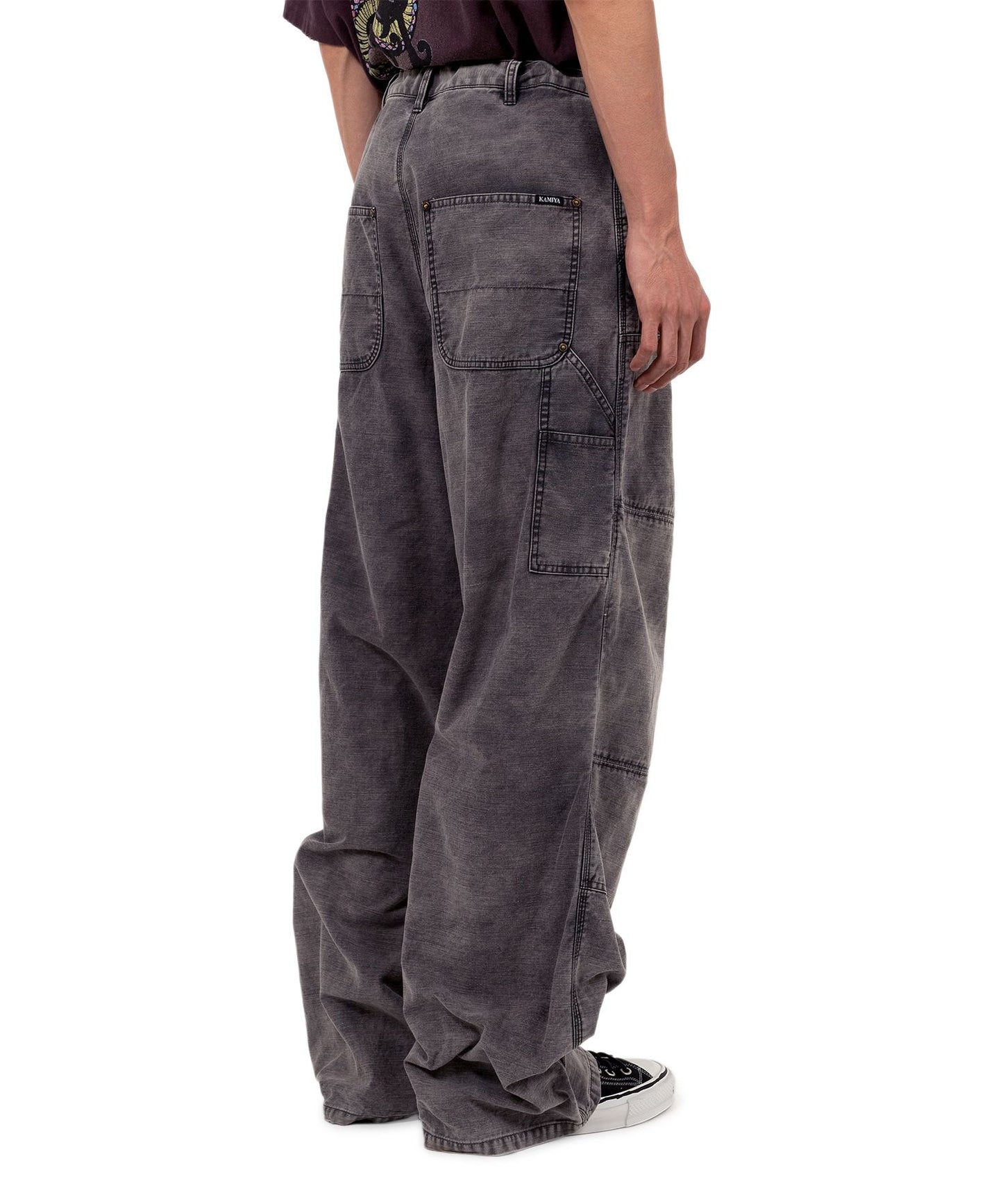 KAMIYA(カミヤ) Satin Painter Pants G14PT025