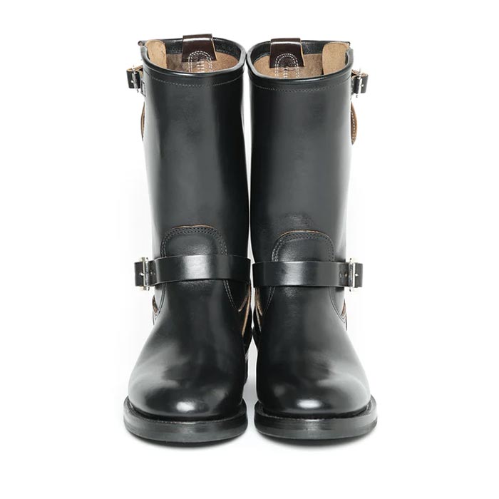 ビルトバック Lot.444 Engineer Boots Horse Butt ブラック メンズ エンジニアブーツ