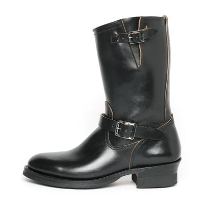 ビルトバック Lot.444 Engineer Boots Horse Butt ブラック メンズ エンジニアブーツ
