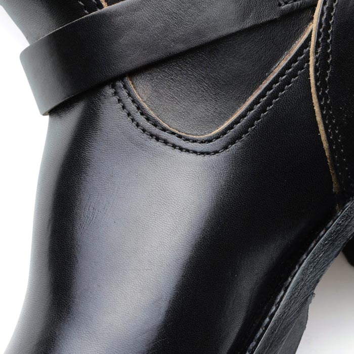 ビルトバック Lot.444 Engineer Boots Horse Butt ブラック メンズ エンジニアブーツ