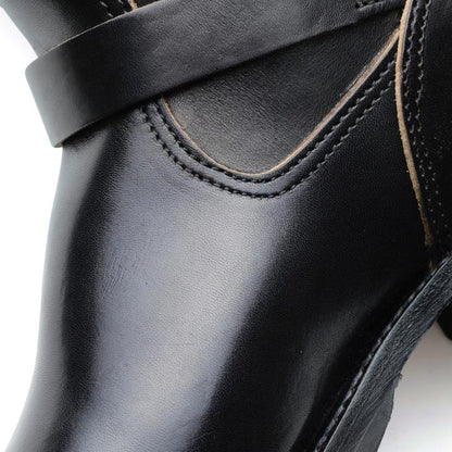 ビルトバック Lot.444 Engineer Boots Horse Butt ブラック メンズ エンジニアブーツ