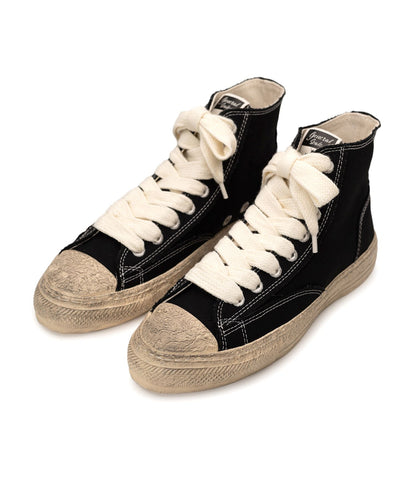 General Scale(ジェネラルスケール) "ROY" PAST Sole Canvas Smudged Throughout High-top Sneaker S13FW707