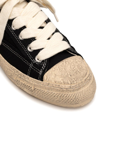General Scale(ジェネラルスケール) "ROY" PAST Sole Canvas Smudged Throughout Low-Top Sneaker S13FW708