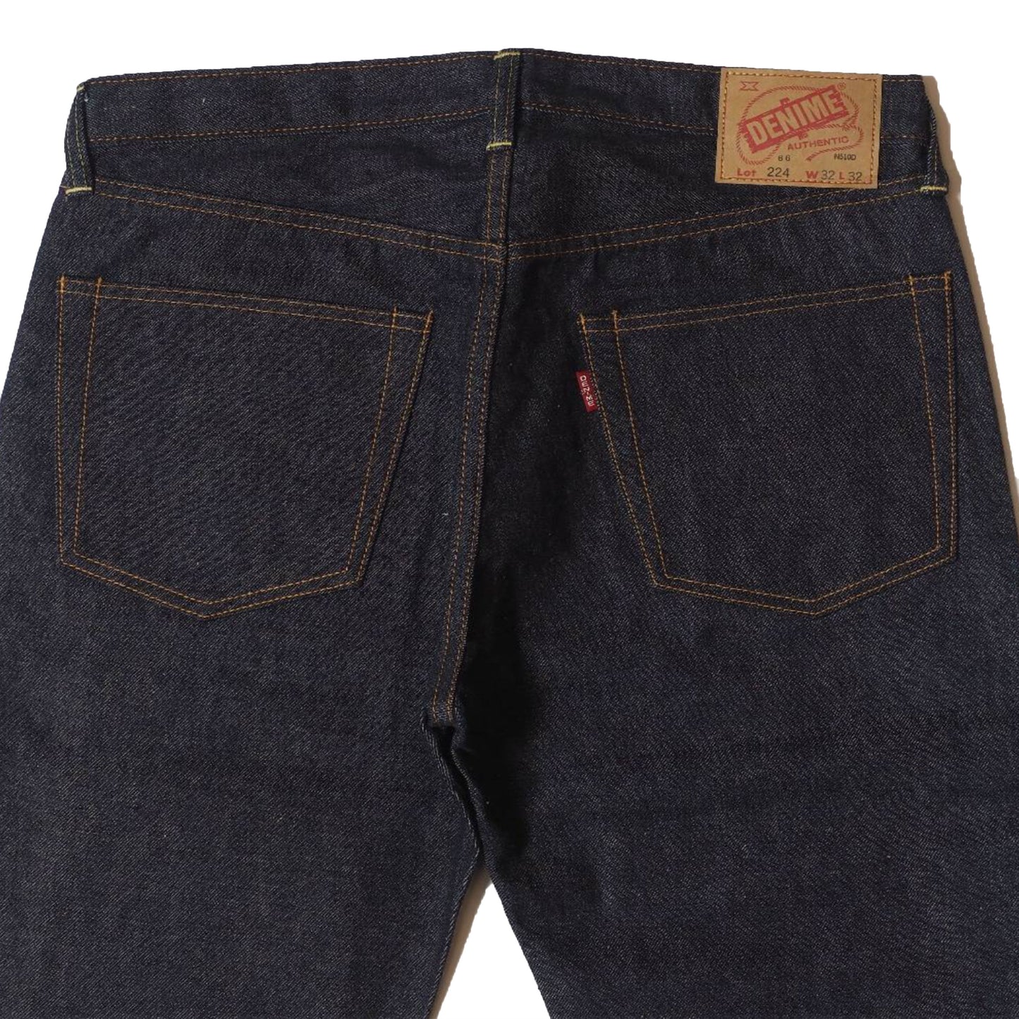 ドゥニーム Lot 224 66 (66MODEL) 大正紡績 石川台 ワンウォッシュ メンズ デニム ジーンズ 66モデル 紙パッチ タイト ストレート