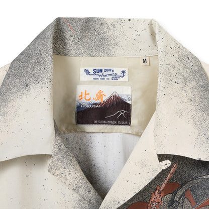 SS38935 SUN SURF × 葛飾北斎 SPECIAL EDITION “雷神図” 133 ベージュ