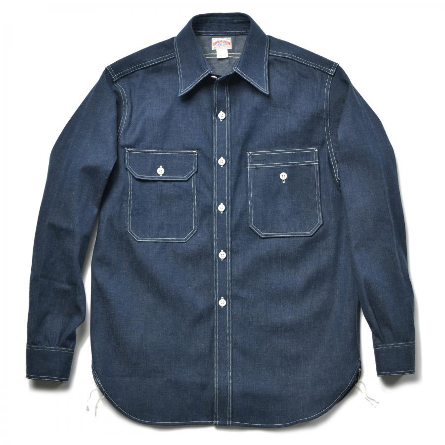 8HU DENIM SERVICEMAN SHIRT – UNIQUE＆SON’S