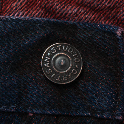 ベンガラ染めジーンズ【D1908】