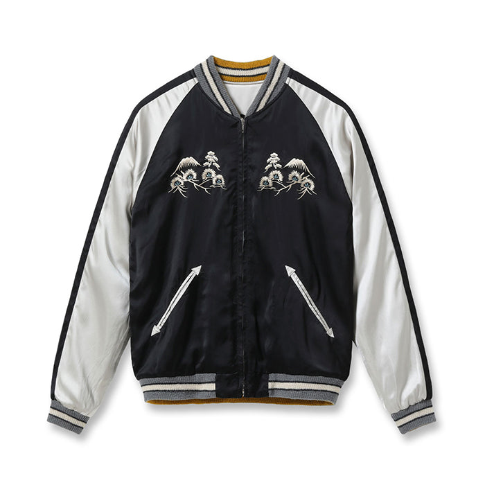 Lot No. TT15808-190 / Acetate Souvenir Jacket TOYO ENTERPRISE 60th Anniversary Special Edition “BLACK SNAKE” × “RED SNAKE”