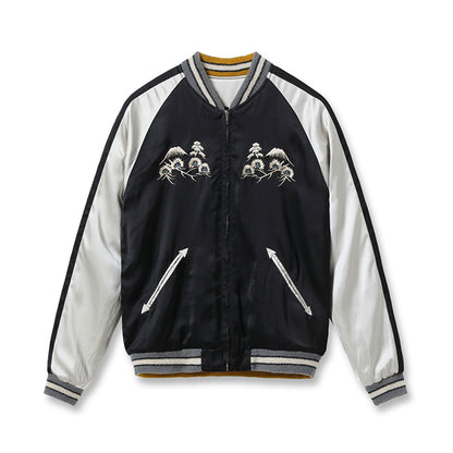 Lot No. TT15808-190 / Acetate Souvenir Jacket TOYO ENTERPRISE 60th Anniversary Special Edition “BLACK SNAKE” × “RED SNAKE”