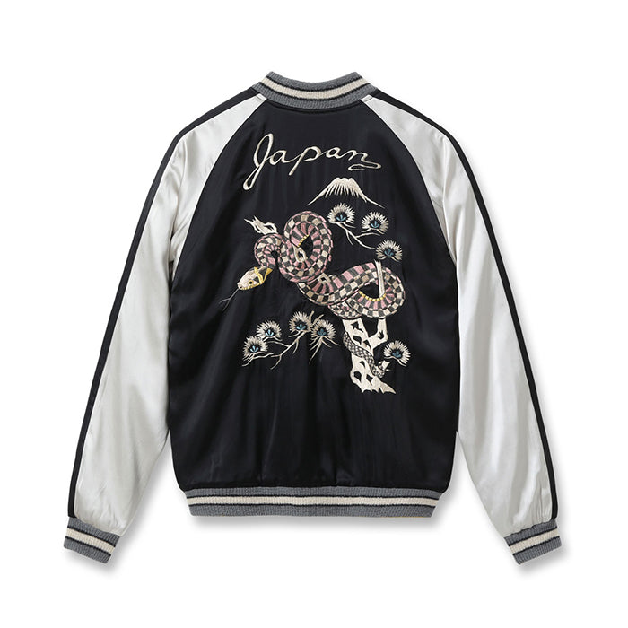 Lot No. TT15808-190 / Acetate Souvenir Jacket TOYO ENTERPRISE 60th Anniversary Special Edition “BLACK SNAKE” × “RED SNAKE”