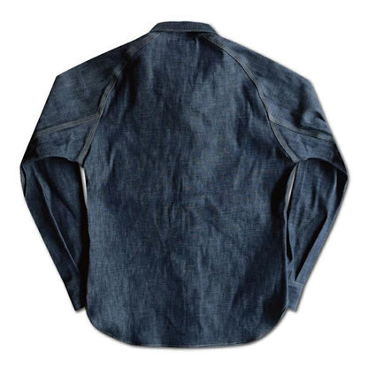 デラックスウエア 7640 40s DENIM SHIRT デニムシャツ メンズ 10.5oz 長袖 ワンウォッシュ