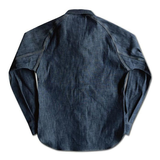 デラックスウエア 7640 40s DENIM SHIRT デニムシャツ メンズ 10.5oz 長袖 ワンウォッシュ