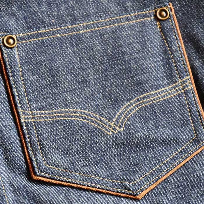 デラックスウエア 7640 40s DENIM SHIRT デニムシャツ メンズ 10.5oz 長袖 ワンウォッシュ