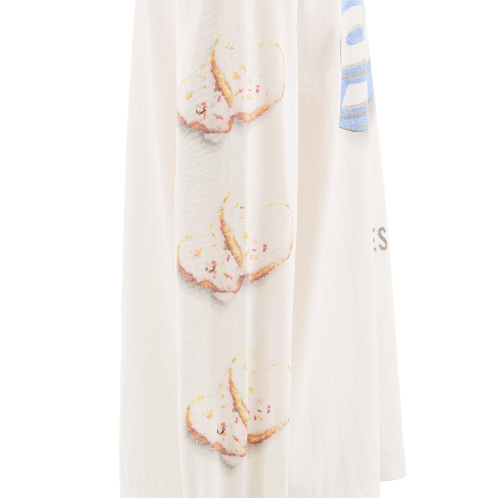 セントマイケル SM-YS1-0000-C39 SA_LS TEE / HEART CKIE / WHT メンズ ハートクッキー ホワイト ロンT