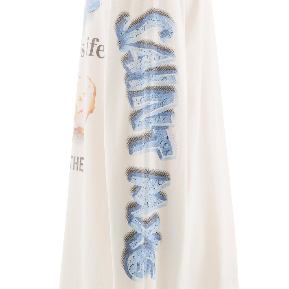 セントマイケル SM-YS1-0000-C39 SA_LS TEE / HEART CKIE / WHT メンズ ハートクッキー ホワイト ロンT