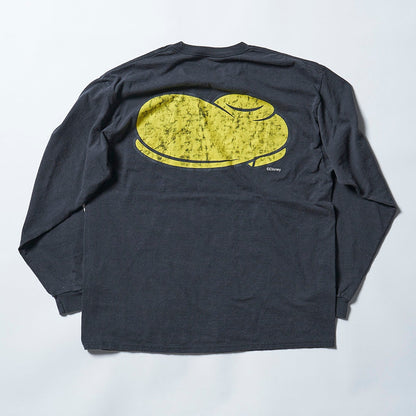 Mickey Mouse Long Sleeve Pocket T-Shirt:BLACK