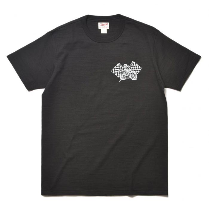 ブラック BC22004 BUCO LW TEE / BEST FOR THE ENTHUSIAST ブラック