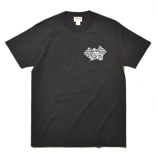 ブラック BC22004 BUCO LW TEE / BEST FOR THE ENTHUSIAST ブラック