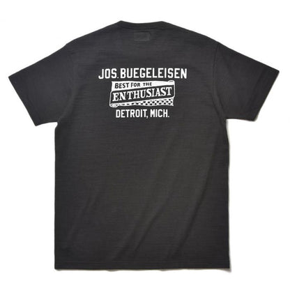 ブラック BC22004 BUCO LW TEE / BEST FOR THE ENTHUSIAST ブラック