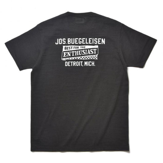 ブラック BC22004 BUCO LW TEE / BEST FOR THE ENTHUSIAST ブラック