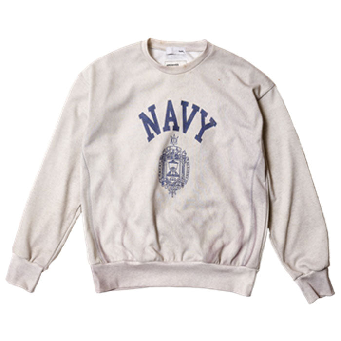 Trompe l'oeil Sweat Shirts:Off Whit 25-2204