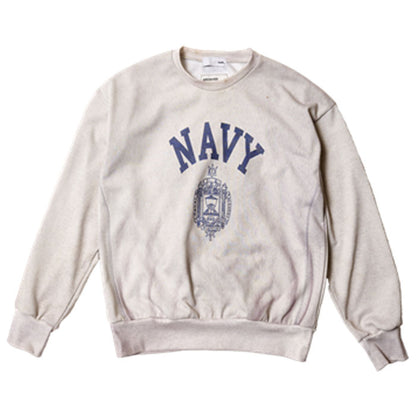 Trompe l'oeil Sweat Shirts:Off Whit 25-2204